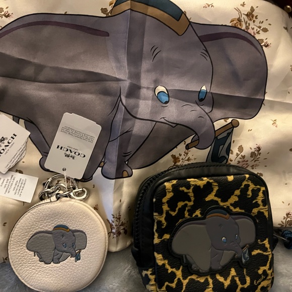 Coach Other - NWT! Coach Disney Dumbo 3 set